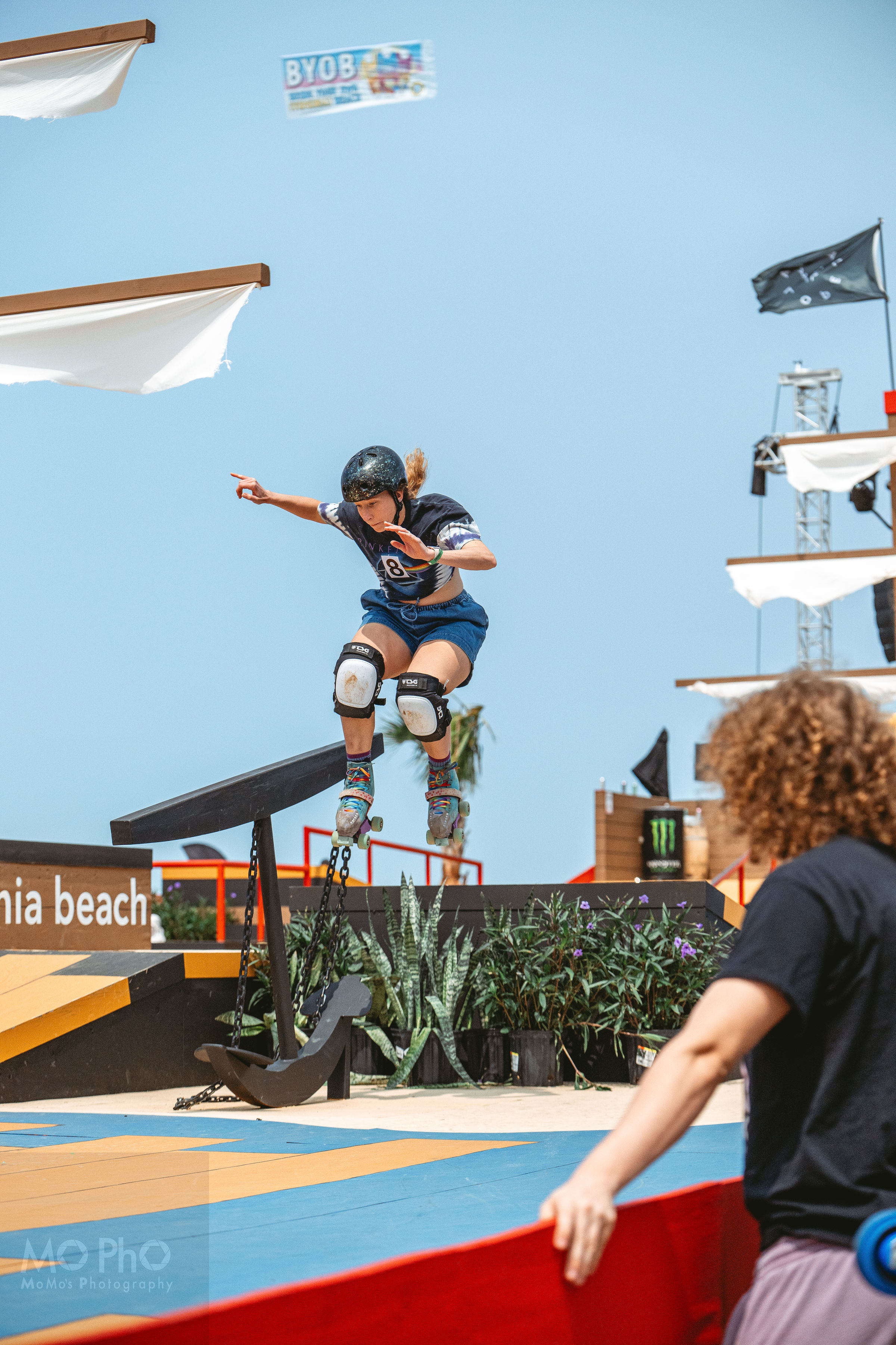 Roller skater on ramp Super Girl Fest 2026 Virginia Beach