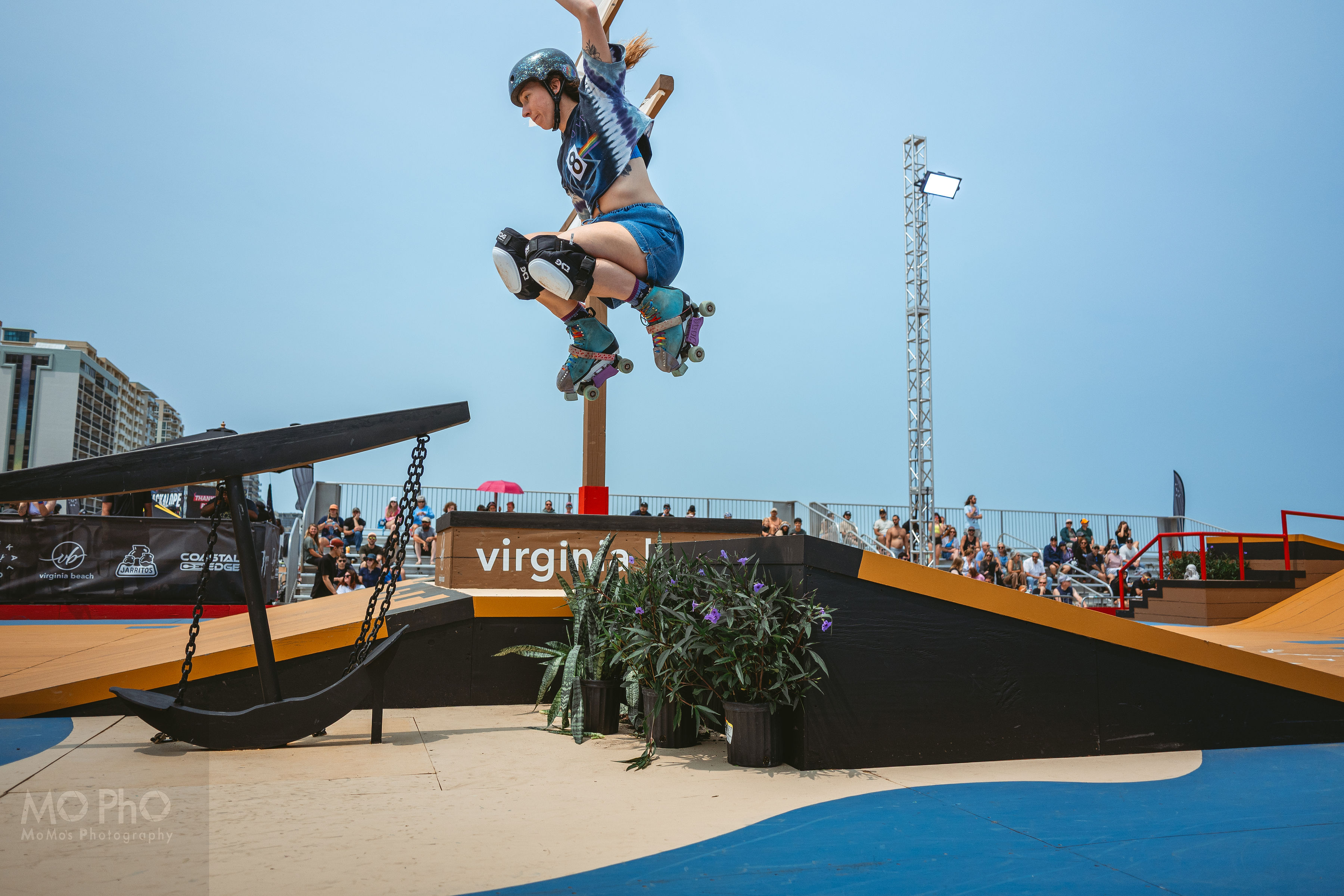 Super Girl Fest skate competition aerial trick Virginia Beach